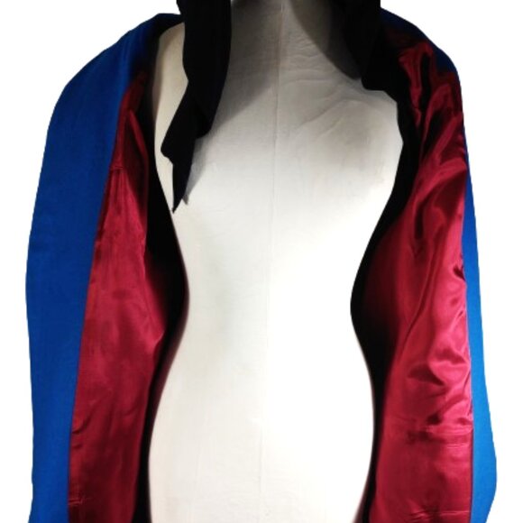 MEN'S HISTORICAL PIRATE/PRIVATIER GARB - LARGE JACKET, FULLY LINED WOOL COATT - Picture 2 of 13